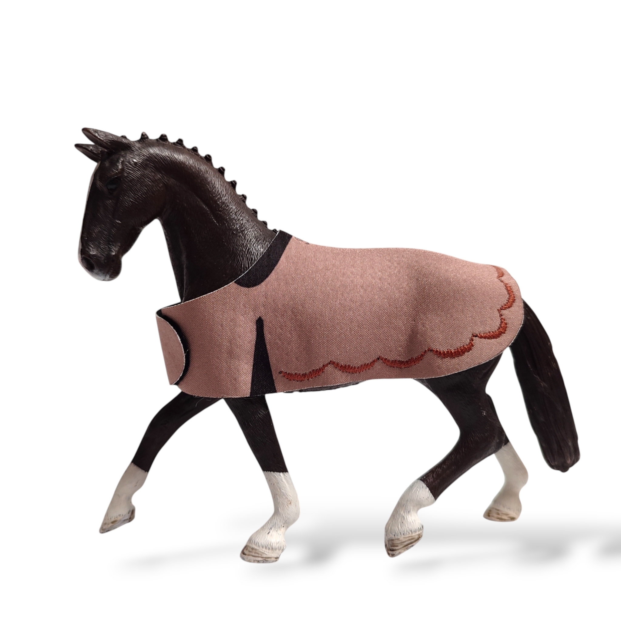 Deka pro koně typu Schleich - latté 