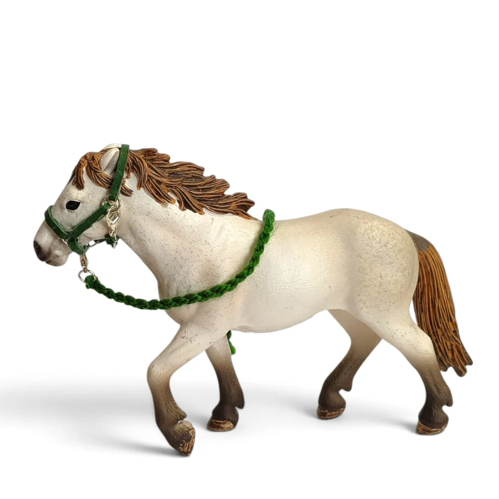 Ohlávka pro koně typu Schleich - zelená 💚