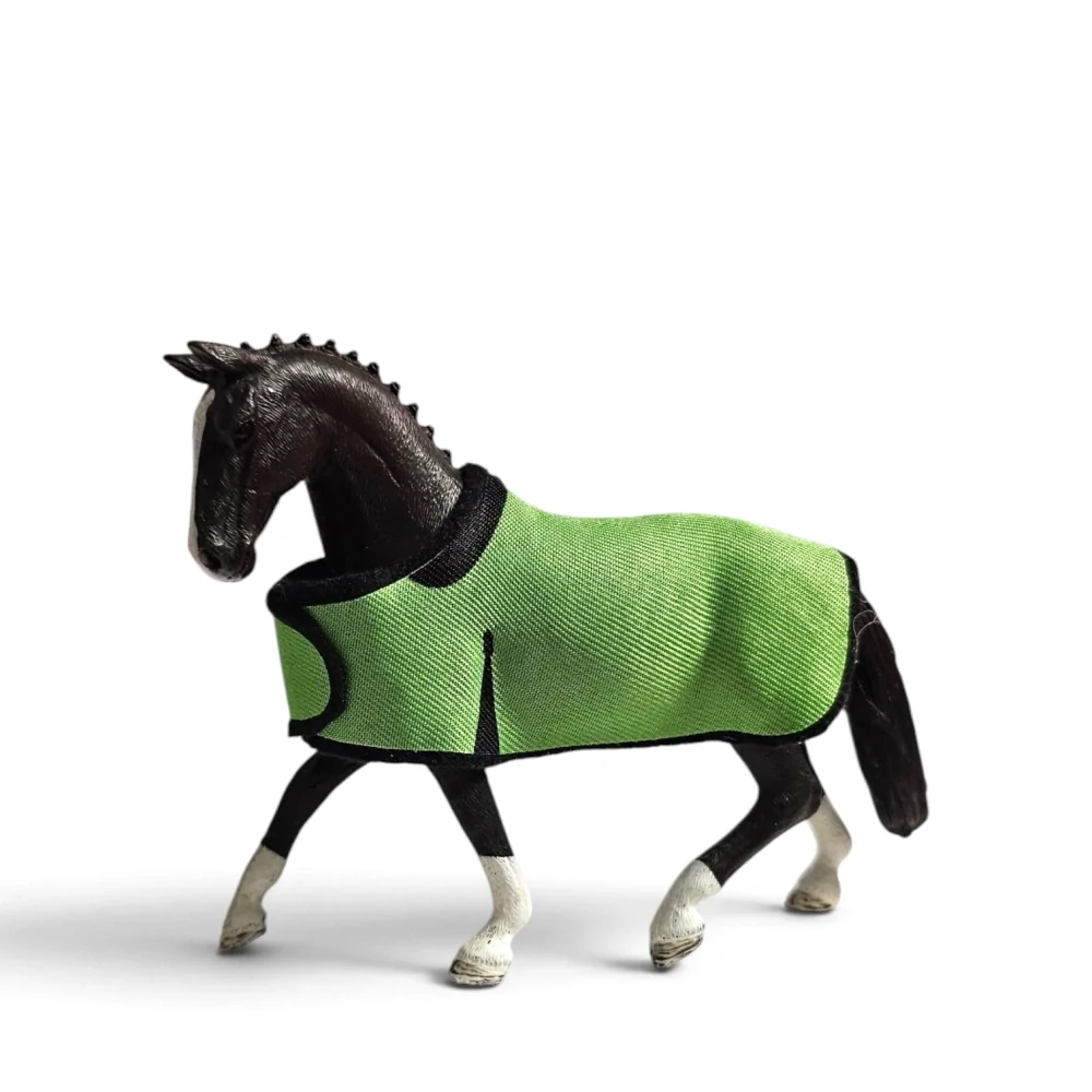 Deka pro koně typu Schleich - pistáciová 💚