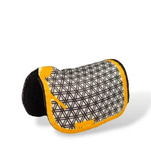 Podsedlovka - žlutá se vzorem