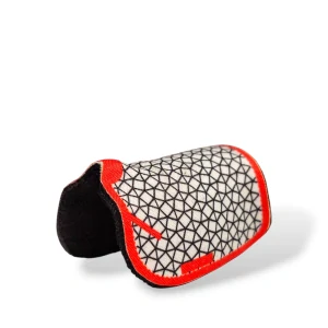 Podsedlovka - červená se vzorem