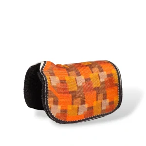 Podsedlovka - oranžová se vzorem