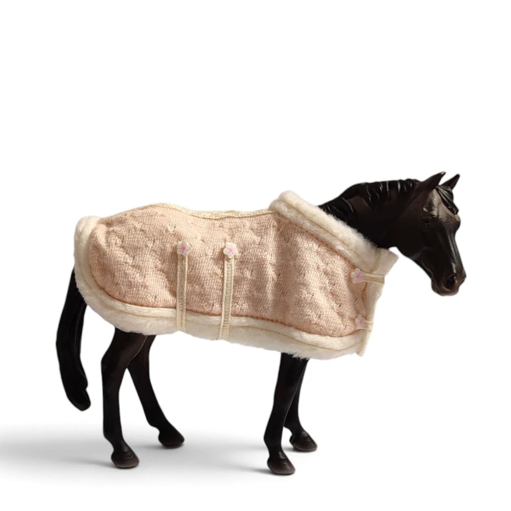 Luxusní deka pro koně typu Schleich - puder Rose