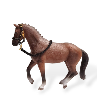 Ohlávka pro koně typu Schleich - Luxury černá 